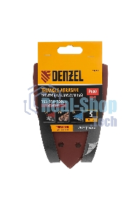 Треугольник абразивный Denzel на ворc. подложке под 