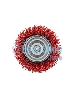 Щетка для дрели Denzel 75 мм, чашка, со шпилькой, нейлоновая щетина