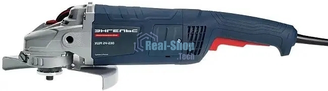 Угловая шлифовальная машина Энгельс УШМ 24-230 2400Вт 6600об/мин рез.шпин.:M14 d=230мм (0.701.030.023)