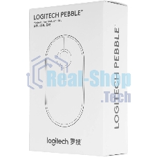 Мышь беспроводная Logitech Pebble M350 розовый, 1000 dpi, радиоканал, Bluetooth, USB, кнопки - 3