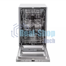 Встраиваемая посудомоечная машина DeLonghi DDW 06S Basilia, серебристый, 44.8 см, 9 компл., 49 дБ, класс A++