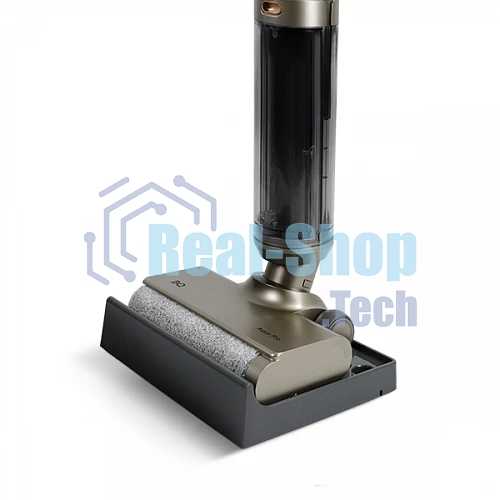 Моющий пылесос вертикальный BQ VCA1003W бронзовый, питание от аккумулятора, 150 Вт, уборка влажная и сухая, пылесборник 0.36 л, бак для жидкости 0.4 л, работа от АКБ max 30 мин