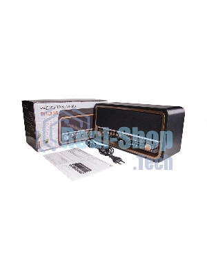 Радиоприемник портативный Сигнал БЗРП РП-336 черный/коричневый USB microSD