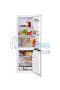 Холодильник Beko B1RCSK272W белый, двухкамерный 163/76л морозилка снизу
