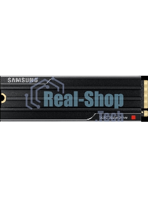 Накопитель SSD 1Tb Samsung 9100 PRO, M.2, PCI-E 5.0 x4, TLC 3D NAND R/W - 14800/13400 Mb/s с радиатором