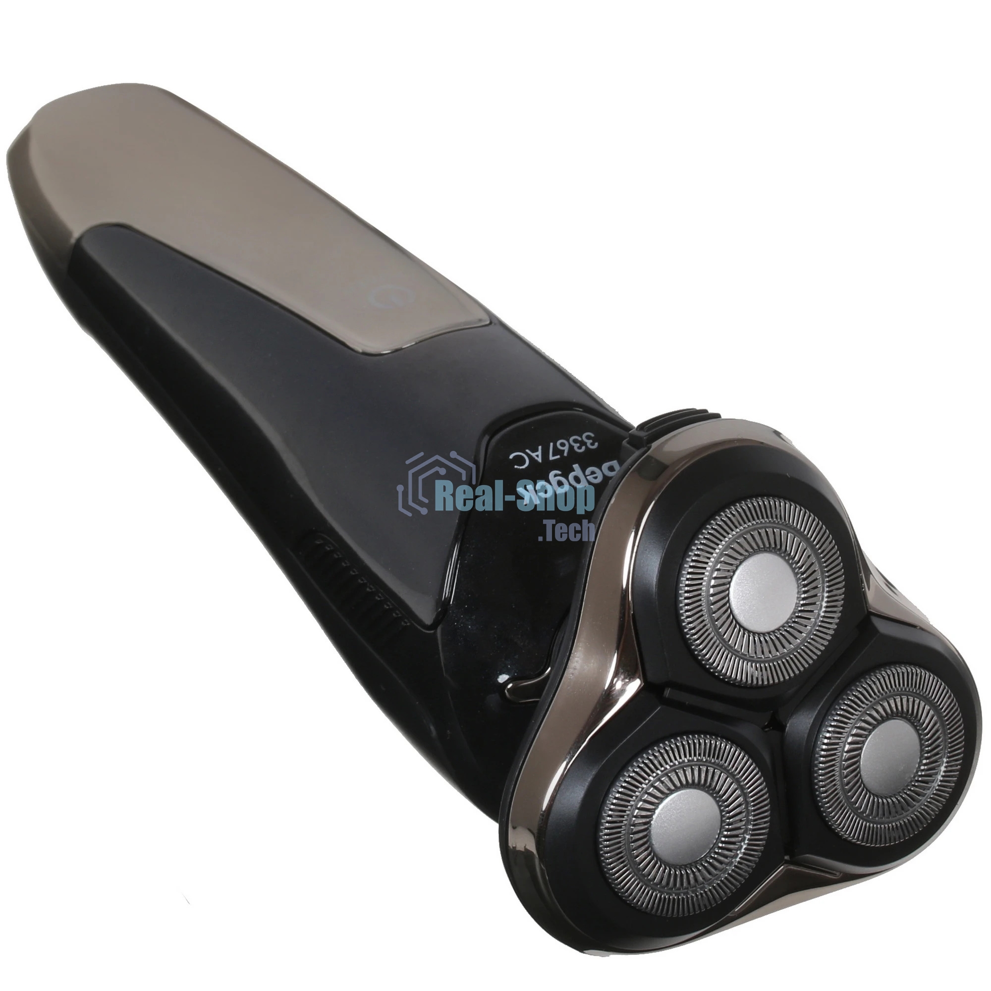 Электробритва Бердск 3367АС черный/серый