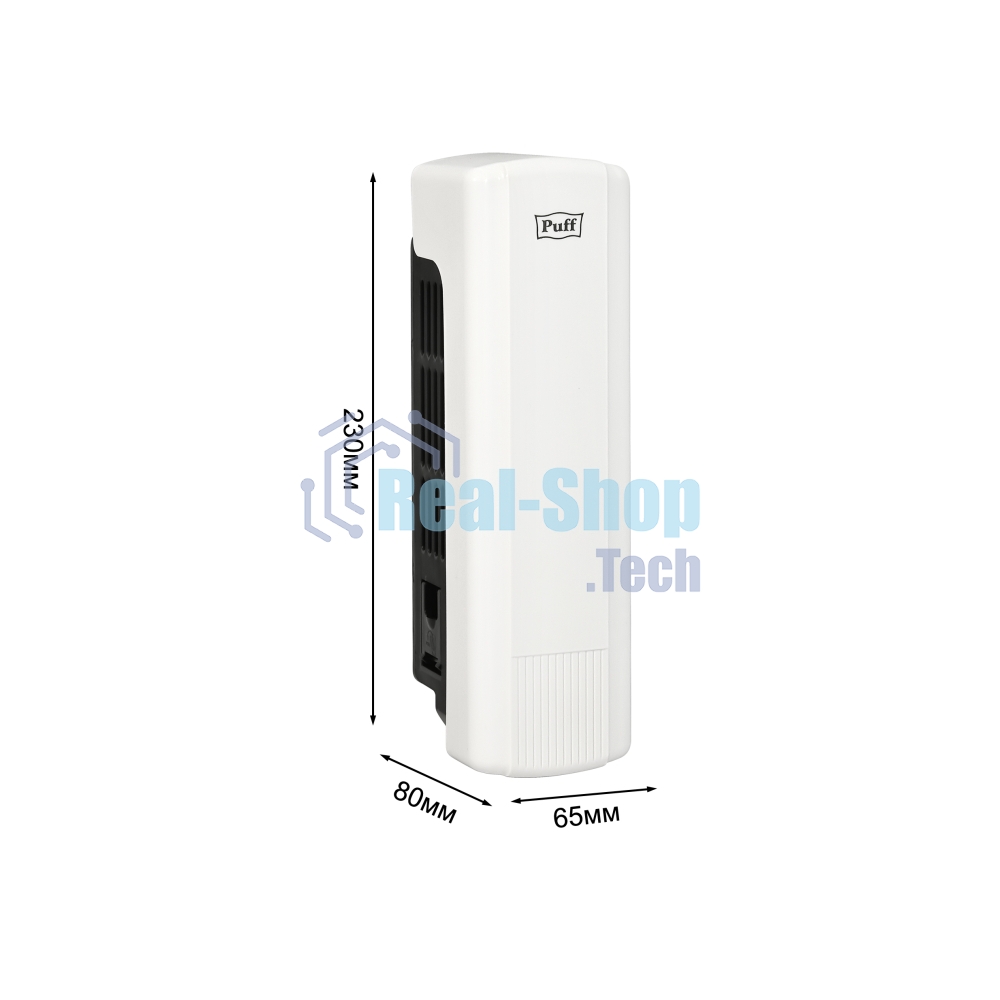 Дозатор для мыла Puff-8110 350 мл, белый, ABS-пластик