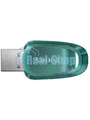 Флешка USB 256 Gb SanDisk CZ96 Ultra Eco, USB 3.2 зеленый