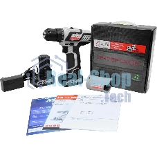 Дрель-шуруповерт аккумуляторная ИНТЕРСКОЛ ДА-18ЭР, Аккумуляторная, 18В, 2 АКБ