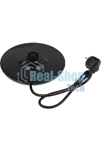 Чайник электрический Centek CT-0025 черный металл 1.8л, 1800W, двойные стенки, кнопка вкл. на ручке