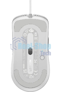 Мышь проводная Lenovo Legion M300s белый, 8000 dpi, USB, кнопки - 6