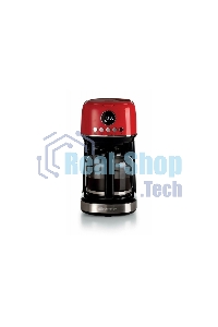 Кофеварка капельная Ariete 00M139600AR0 красный, молотый, 1,5 л. 900 Вт