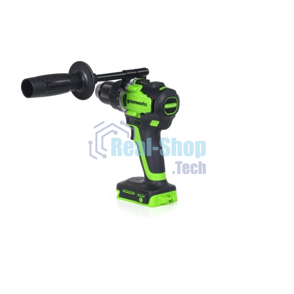 Дрель-шуруповерт GREENWORKS GD24DD90, 24 В, 0,9 Ач, 90 Нм, бесщеточный