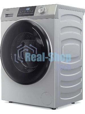 Стиральная машина Haier HWD80-BP14929S серебристый, загрузка фронтальная 8 кг, 1400 об/мин, класс B