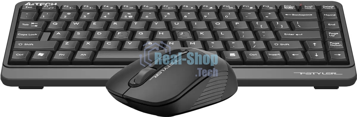 Комплект клавиатура + мышь A4Tech Fstyler FGS1110Q клав:черный/серый мышь:черный/серый USB беспроводная Multimedia