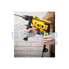 Дрель Deli DL-CZ13-E1, 650Вт, сетевая, ударная