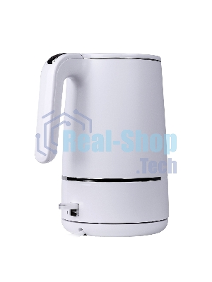 Чайник электрический Centek CT-1012 (белый) 1.5л, 2200 Вт, двойные стенки, бесшовная колба, эффект термоса
