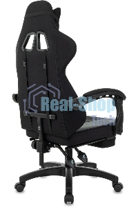 Кресло игровое Zombie Weaver черный/серый