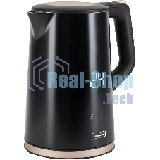 Чайник электрический Rondell RDE-1007 (MC) 1,7 л, 2200 Вт, черный