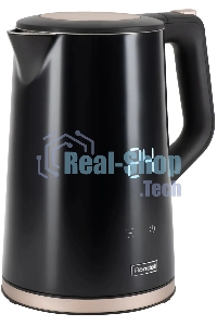 Чайник электрический Rondell RDE-1007 (MC) 1,7 л, 2200 Вт, черный