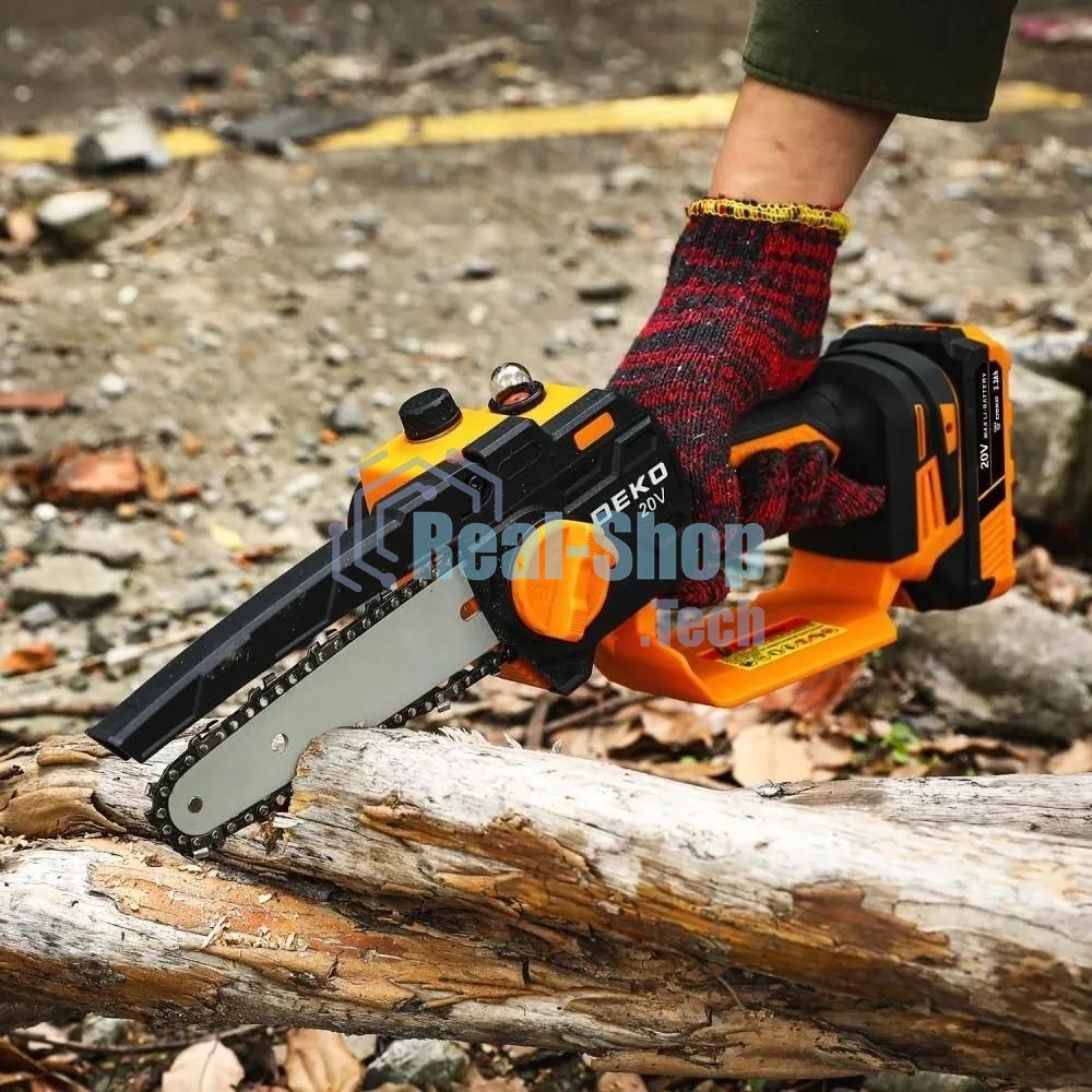 Пила цепная аккумуляторная DEKO DKCHS 20-6 PRO, 4