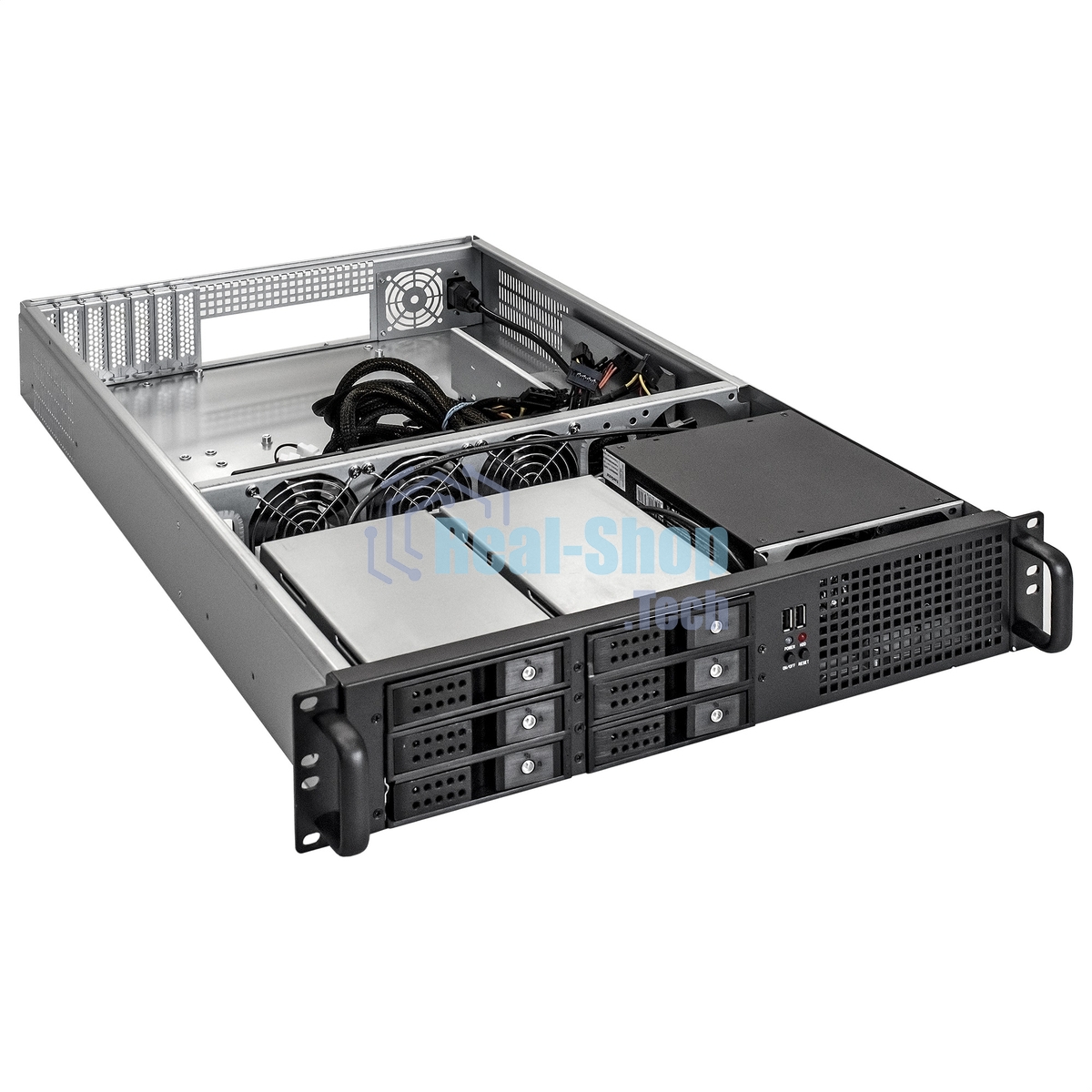 Серверный корпус ExeGate Pro 2U660-HS06 (RM 19