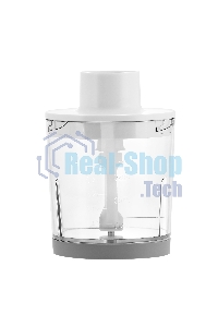 Погружной блендер KORTING KHB 0311 Polar, мощность 1200 Вт,объем чаши 500 мл, механическое/кнопочное управление, 4 насадки (блендер, измельчитель, миксер, насадка для пюре), 6 скоростей, турборежим, белый