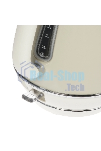 Чайник электрический Ariete Vintage 2869/03 2000 Вт, 1.7 л, бежевый