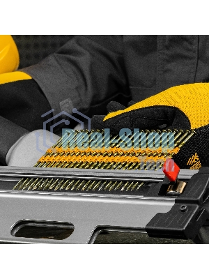 Гвозди Denzel для пнев. нейлера (крашен.), длина - 90 мм, диам. - 3,05 мм, 2000 шт.