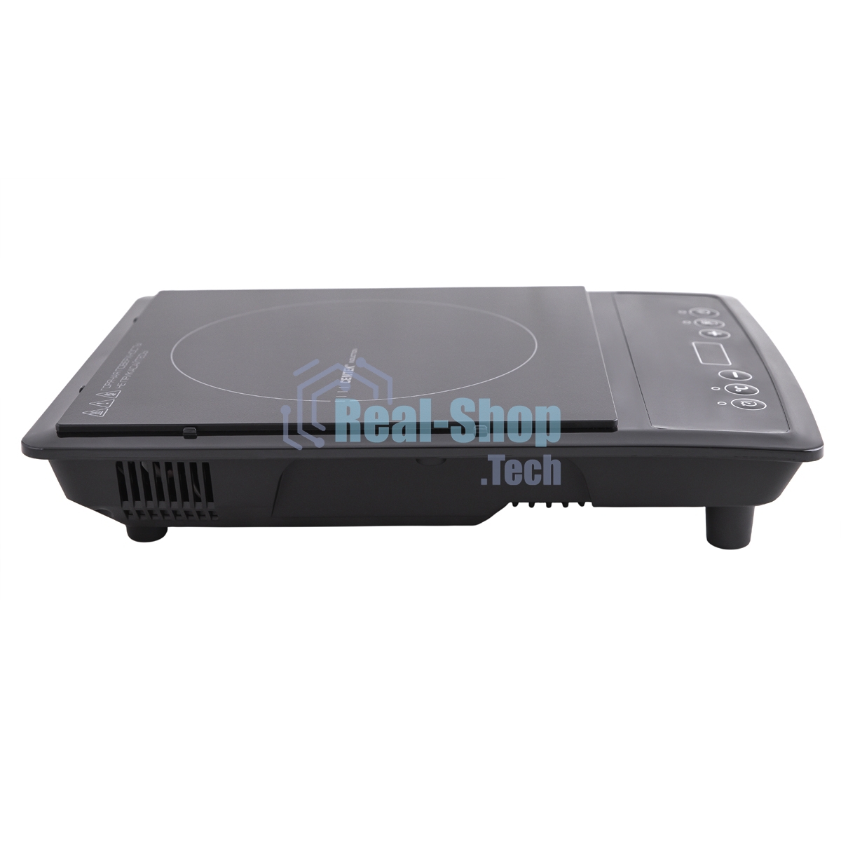 Плита настольная электрическая Centek CT-1518 чёрный, 2 кВт, индукция, конфорки - 1, стеклокерамика, сенсор