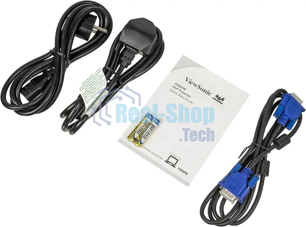 Проектор ViewSonic PA503S VS16905 DLP 3600Lm (800x600) 22000:1 ресурс лампы:5000часов 1xUSB typeB 1xHDMI 2.12кг