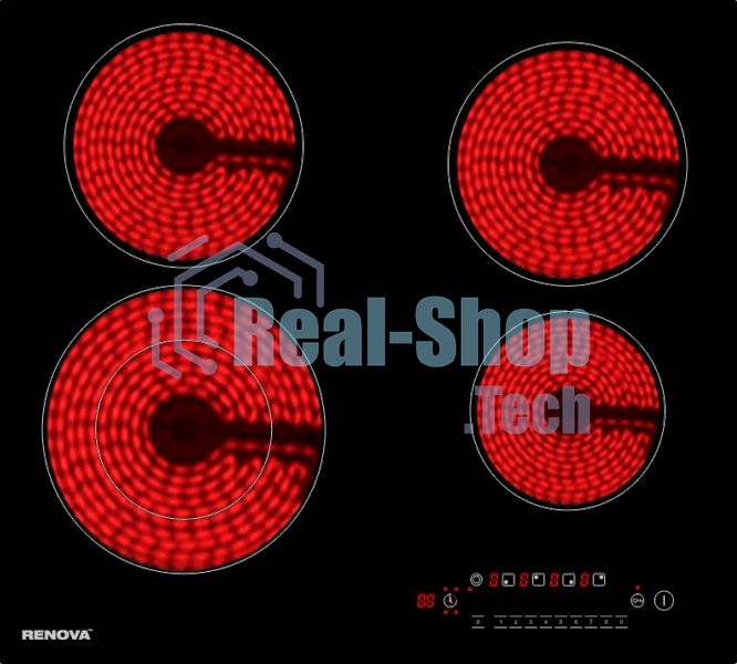 Электрическая варочная панель Renova TC-466L1BS1