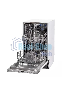 Встраиваемая посудомоечная машина DeLonghi DDW 06S Basilia, серебристый, 44.8 см, 9 компл., 49 дБ, класс A++