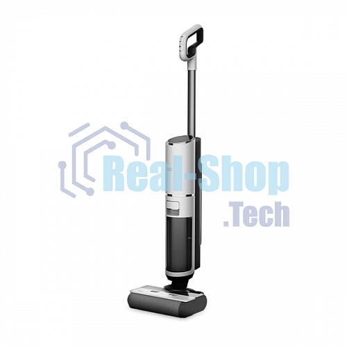 Моющий пылесос вертикальный BQ VCA1002W белый, питание от аккумулятора, 200 Вт, уборка влажная и сухая, пылесборник 0.75 л, бак для жидкости 0.85 л, работа от АКБ max 45 мин