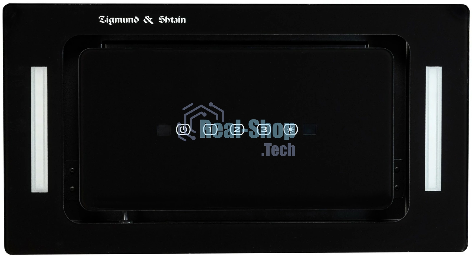 Вытяжка встраиваемая Zigmund & Shtain K 014.5 B черный, 52 см, 1100 куб. м/ч, 62 дБ