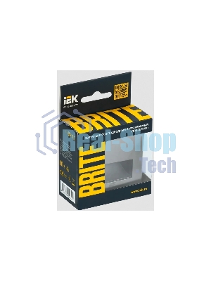 Подсветка светодиодная встраиваемая IEK BRITE ПЛ20-БрС сталь