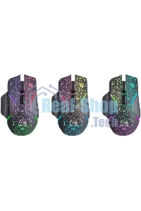 Мышь беспроводная Defender Oneshot GM-067 черный, 3200 dpi, радиоканал, USB, кнопки - 7