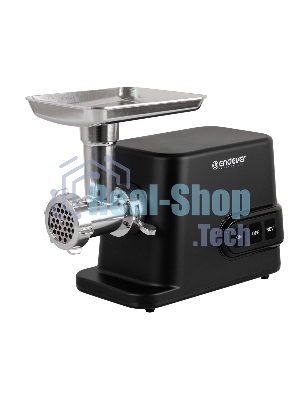 Мясорубка электрическая Endever Sigma-113 черный, 4500 Вт, 3 кг/мин, реверс, защита от перегрузки, металлический лоток, насадки - 5