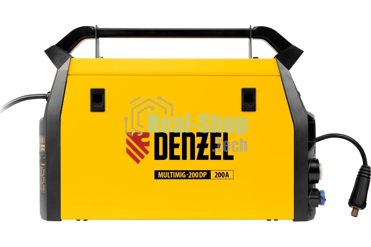 Аппарат инвертор. полуавтомат. сварки Denzel MultiMIG-200DP Synergy Double Pulse, 200 А, ПВ 80%