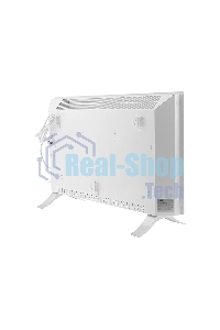 Конвектор Denzel OptiPrime-2000 белый, 2000 Вт, 25 м2, термостат, дисплей, WiFi