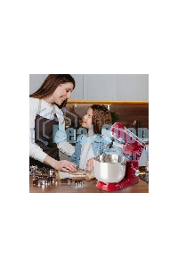 Миксер планетарный Endever Sigma-121, красный, 1800Вт, объем чаши 6 л, планетарная система смешивания, 2 шт/уп.