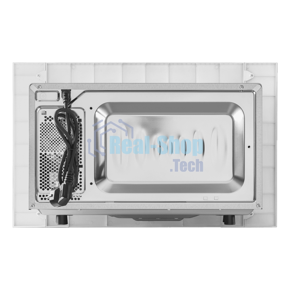 Микроволновая печь встраиваемая Maunfeld JBMO.20.5ERWAS белый, 20 л, 700 Вт, переключатели - поворотный механизм
