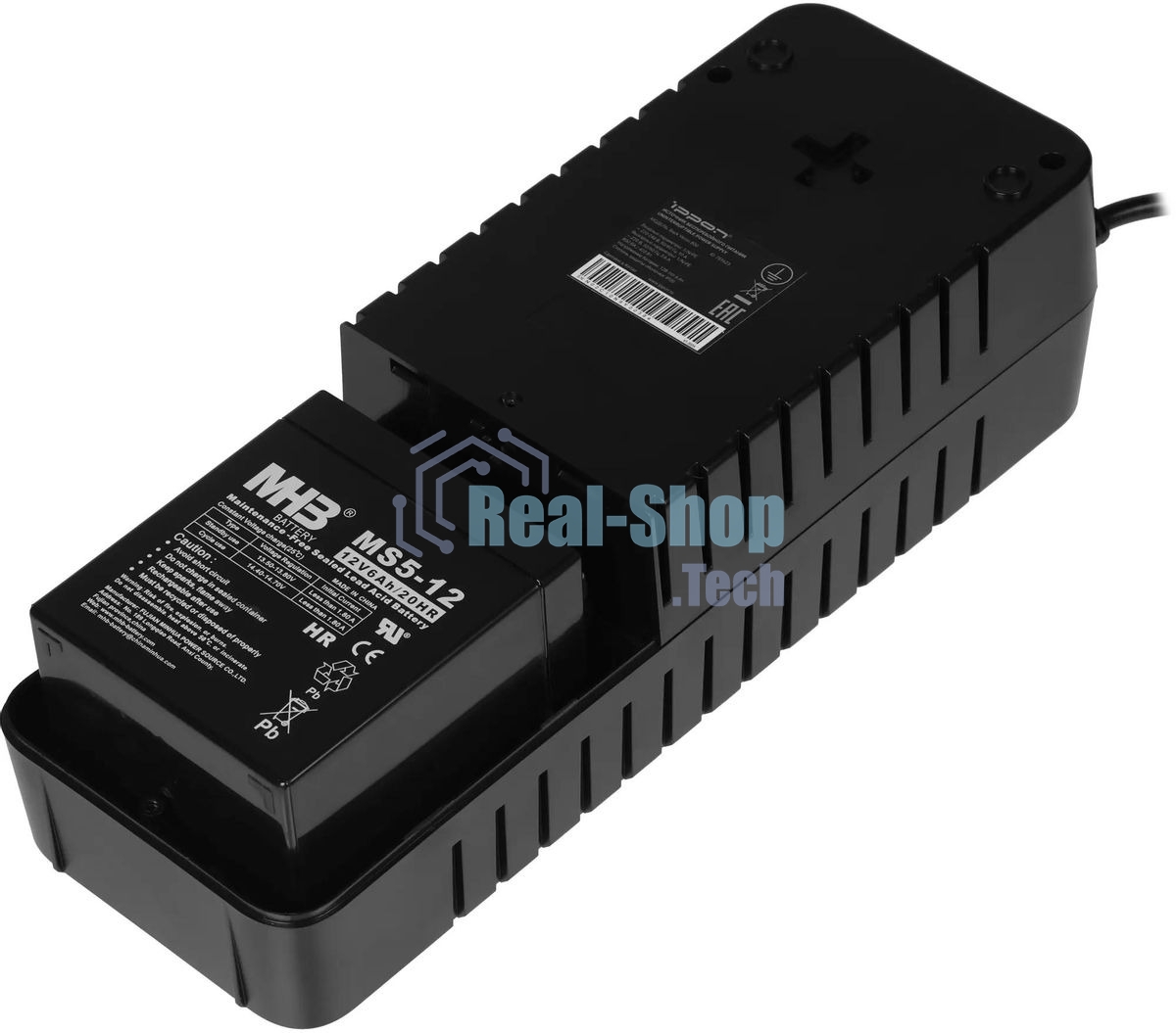 Источник бесперебойного питания Ippon Back Verso 800 черный