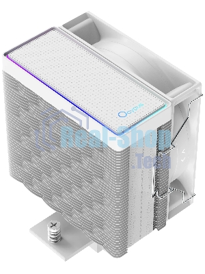 Кулер для процессора Ocypus Gaммa A40 WH ARGB Gaммa-A40-WH1AAWN00X-GL белый 100мм алюминий+медь 29,5db 4-pin 200W 133мм