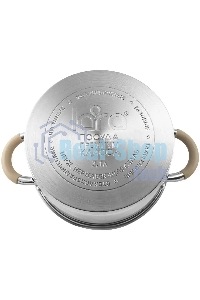 Кастрюля LARA LR02-342 Берлин 3,1 л 20x11 см нержавеющая сталь, с крышкой