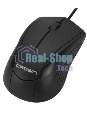 Мышь проводная CROWN CMM-303 черный