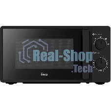 Микроволновая печь OASIS MW-70RB черный, 20 л, 700 Вт, переключатели — поворотный механизм