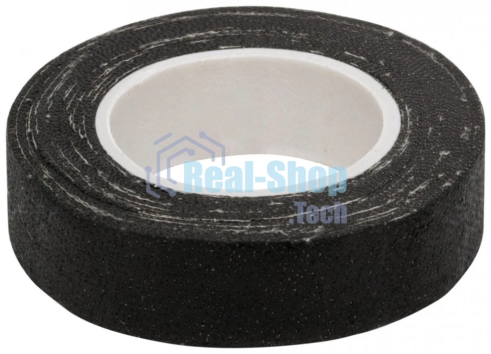 Изолента ХБ черная 19мм x 80гр (FIT) 11044