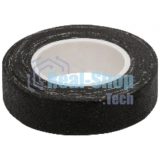 Изолента ХБ черная 19мм x 80гр (FIT) 11044