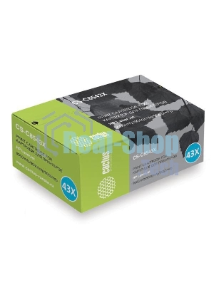 Картридж лазерный Cactus CS-C8543X черный (30000 стр.) для HP LJ 9000/9040/9050